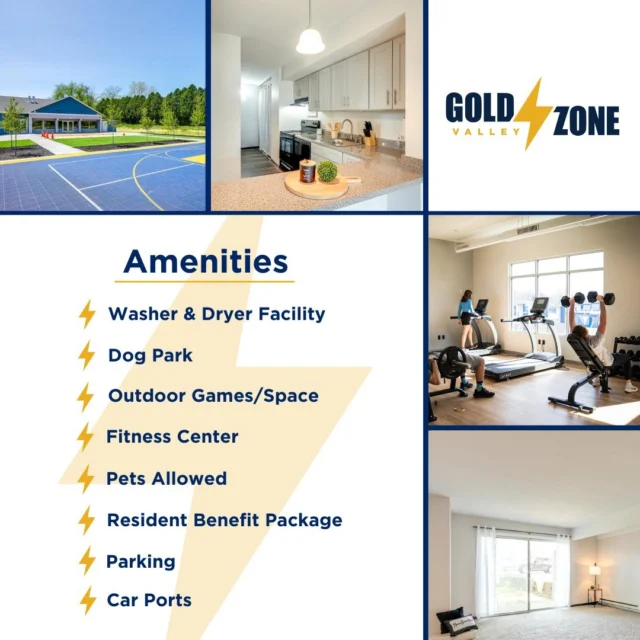 Gold Zone Valley has everything you want and more! With a fitness center, dog park and expansive outdoor space, you’ll love coming home. ⚡ Call 330-271-6653 or email info@goldzonerentals.com to learn more. 

#KentOhio #KentState #KentStateUniversity #KentStudentHousing #KentStateRentals