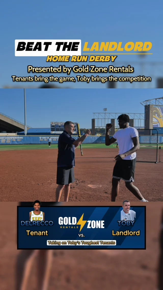 ⚾️ D1 athletes brought the heat.
The landlord brought the win.
Just another day in the Gold Zone — where living’s as good as game day. 🏡

#BeatTheLandlord #GoldZoneRentals #KentState