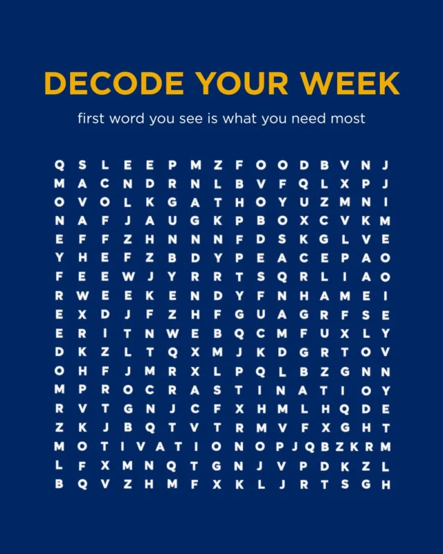 First word you spot is what your week needs. Drop it in the comments. 👀

#GoldZoneRentals #KentState #StudentHousing